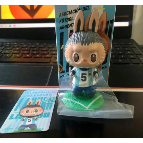 Labubu The Monsters Argentina Soccer Football Team Series Leandro Paredes Celebration Labubu The Monsters Argentina Soccer Football Team Series Leandro Paredes Celebration