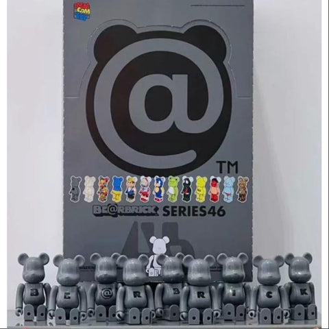 Bearbrick Series 46 BASIC SET 9PCS 100% Medicom Be@rbrick Bearbrick Series 46 BASIC SET 9PCS 100% Medicom Be@rbrick