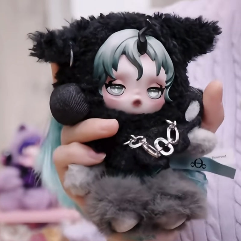 スカルパンダ マイリトルポニー シークレット Queen Chrysalis Skullpanda My Little Pony Plush Doll Pendant Blind Box Series