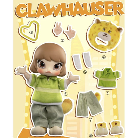 MOLLY Zootopia 2 BJD 1/12 Action Figure Series Clawhauser MOLLY Zootopia 2 BJD 1/12 Action Figure Series Clawhauser