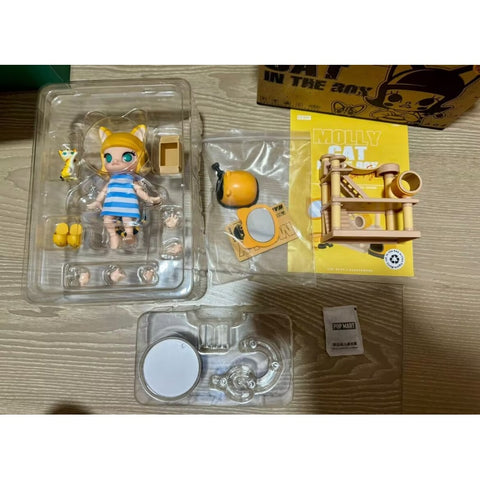 Molly Cat In The Box Action Figure Molly Cat In The Box Action Figure