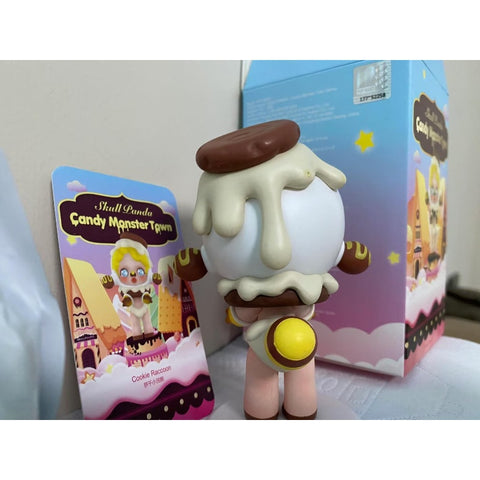 Skullpanda Candy Monster Town Series Cookie Raccoon Skullpanda Candy Monster Town Series Cookie Raccoon