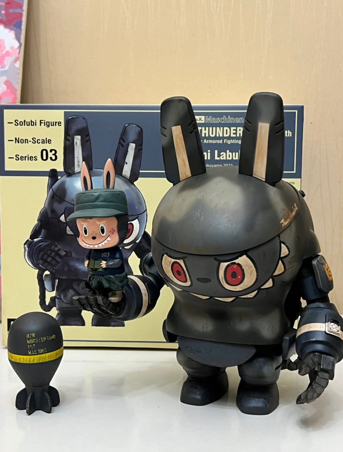 Labubu The Monsters Thunderbolt With Mini Labubu Pilot Ver.3.0