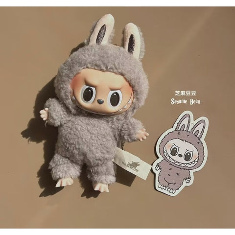 Labubu The Monsters Exciting Macaron Vinyl Face Series Sesame Bean Labubu The Monsters Exciting Macaron Vinyl Face Series Sesame Bean