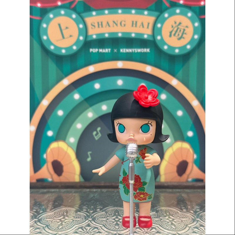 popmart molly Shanghai 上海 チャイナドレス シンガー限定