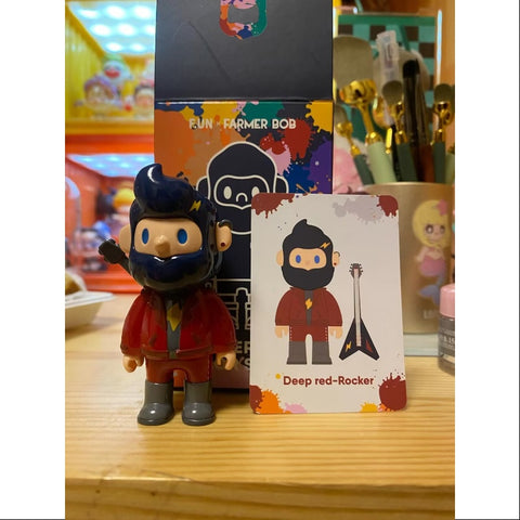 FARMER BOB Color Series Deep Red-Rocker FARMER BOB Color Series Deep Red-Rocker