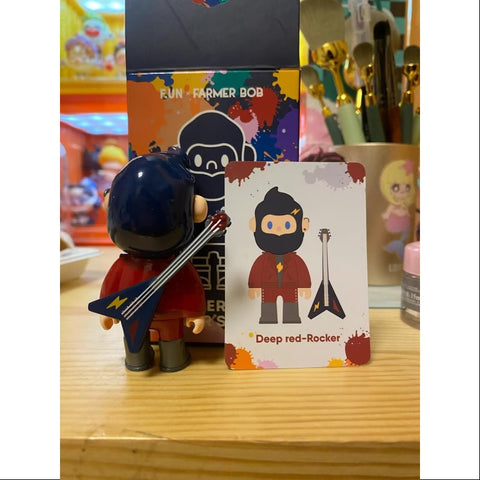 FARMER BOB Color Series Deep Red-Rocker FARMER BOB Color Series Deep Red-Rocker