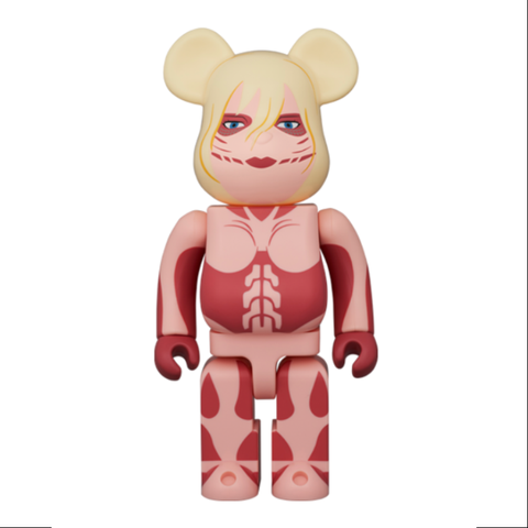 Bearbrick Attack on Titan Female Titan 400% Be@rbrick 2024 Limited Bearbrick Attack on Titan Female Titan 400% Be@rbrick 2024 Limited