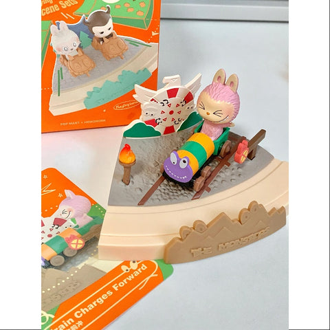 Labubu The Monsters Playing Games Series Train Charges Forward Labubu The Monsters Playing Games Series Train Charges Forward
