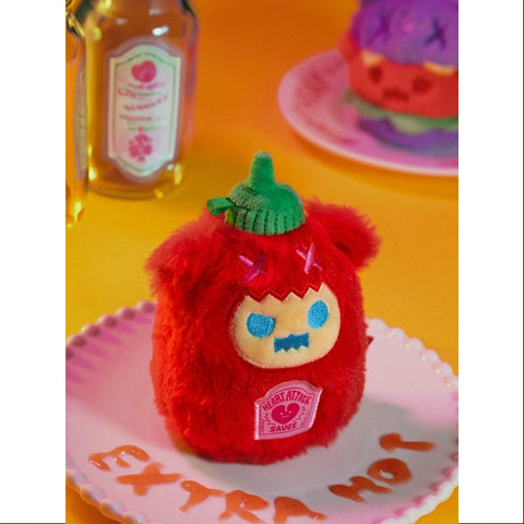 ShinWoo Ghost Diner Series Plush Heartattack Sauce ShinWoo Ghost Diner Series Plush Heartattack Sauce