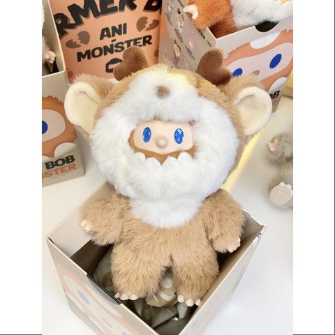FARMER BOB Ani-Monster Series Vinyl Plush Pendant DEER-MONSTER BOB FARMER BOB Ani-Monster Series Vinyl Plush Pendant DEER-MONSTER BOB