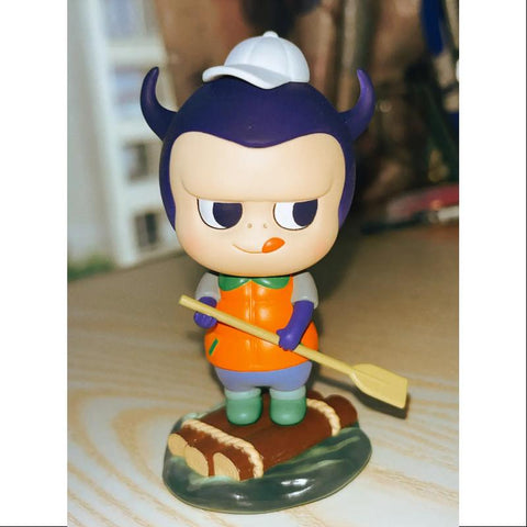 Labubu The Monsters Camping Series Wooden Raft Labubu The Monsters Camping Series Wooden Raft