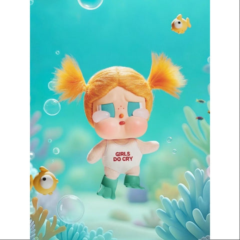 Crybaby Vacation Mode On Vinyl Plush Pendant Series Glug-Glug Crybaby Vacation Mode On Vinyl Plush Pendant Series Glug-Glug
