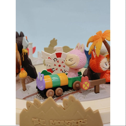 Labubu The Monsters Playing Games Series Train Charges Forward Labubu The Monsters Playing Games Series Train Charges Forward