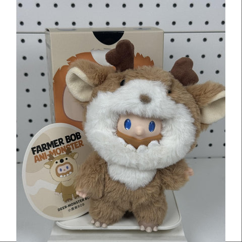 FARMER BOB Ani-Monster Series Vinyl Plush Pendant DEER-MONSTER BOB FARMER BOB Ani-Monster Series Vinyl Plush Pendant DEER-MONSTER BOB