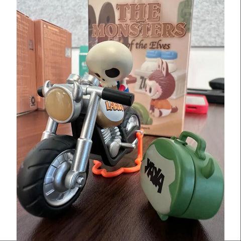 Labubu The Monsters Home of the Elves Series Car Mechanic Labubu The Monsters Home of the Elves Series Car Mechanic