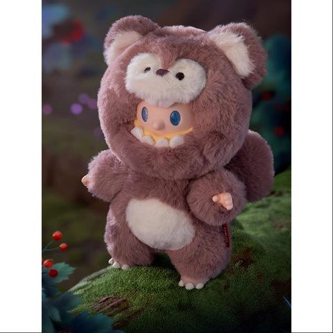 FARMER BOB Ani-Night Monster Series Vinyl Plush Pendant Rosy Squirrel Bob FARMER BOB Ani-Night Monster Series Vinyl Plush Pendant Rosy Squirrel Bob