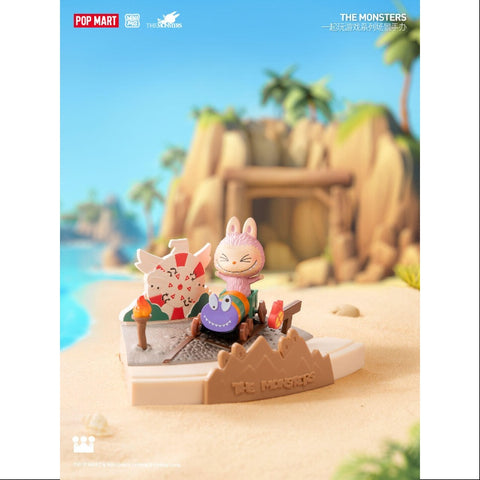 Labubu The Monsters Playing Games Series Train Charges Forward Labubu The Monsters Playing Games Series Train Charges Forward
