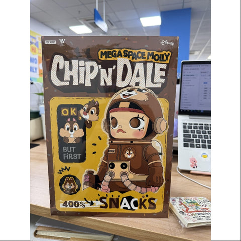 MEGA SPACE MOLLY 400% Disney Chip 'N' Dale Chip 2025 Limited Edition MEGA SPACE MOLLY 400% Disney Chip 'N' Dale Chip 2025 Limited Edition
