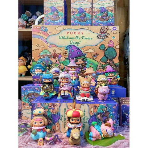 PUCKY What Are The Fairies Doing? Series Whole Set Opened PUCKY What Are The Fairies Doing? Series Whole Set Opened
