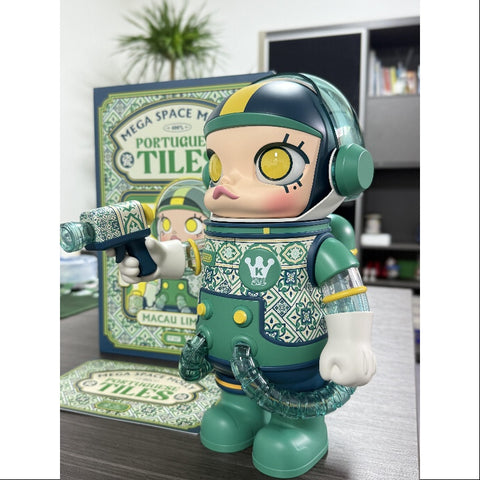 MEGA SPACE MOLLY 400% Portuguese Tiles 2025 Limited Edition MEGA SPACE MOLLY 400% Portuguese Tiles 2025 Limited Edition