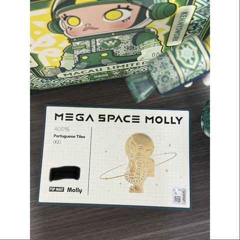 MEGA SPACE MOLLY 400% Portuguese Tiles 2025 Limited Edition MEGA SPACE MOLLY 400% Portuguese Tiles 2025 Limited Edition