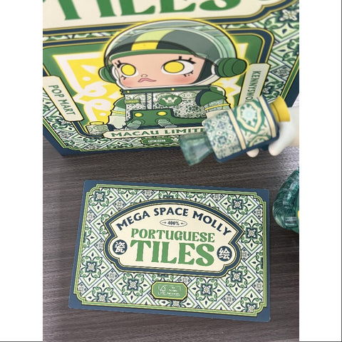 MEGA SPACE MOLLY 400% Portuguese Tiles 2025 Limited Edition MEGA SPACE MOLLY 400% Portuguese Tiles 2025 Limited Edition