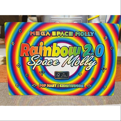 MEGA SPACE MOLLY 400% Rainbow 2.0 2025 Limited Edition MEGA SPACE MOLLY 400% Rainbow 2.0 2025 Limited Edition