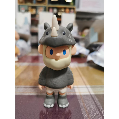 FARMER BOB Social Animal Series Strong Rhinoceros FARMER BOB Social Animal Series Strong Rhinoceros