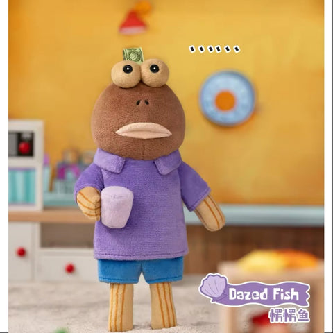 Bikini Bottom Buddies Whimsical Plush Series Dazed Fish Bikini Bottom Buddies Whimsical Plush Series Dazed Fish