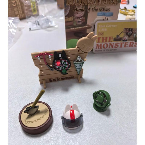 Labubu The Monsters Home of the Elves Series Tool Corner Labubu The Monsters Home of the Elves Series Tool Corner