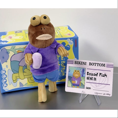 Bikini Bottom Buddies Whimsical Plush Series Dazed Fish Bikini Bottom Buddies Whimsical Plush Series Dazed Fish