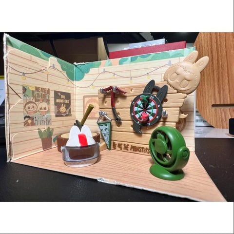 Labubu The Monsters Home of the Elves Series Tool Corner Labubu The Monsters Home of the Elves Series Tool Corner