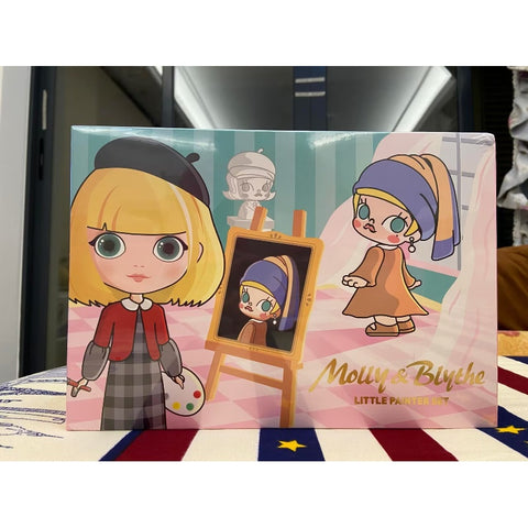 Molly x Blythe Little Painter Action Figure Set Molly x Blythe Little Painter Action Figure Set
