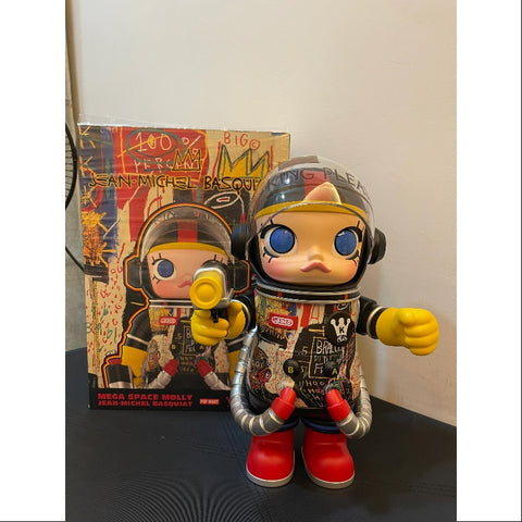 MEGA SPACE MOLLY 400% Jean Michel Basquiat 2023 LIMITED MEGA SPACE MOLLY 400% Jean Michel Basquiat 2023 LIMITED