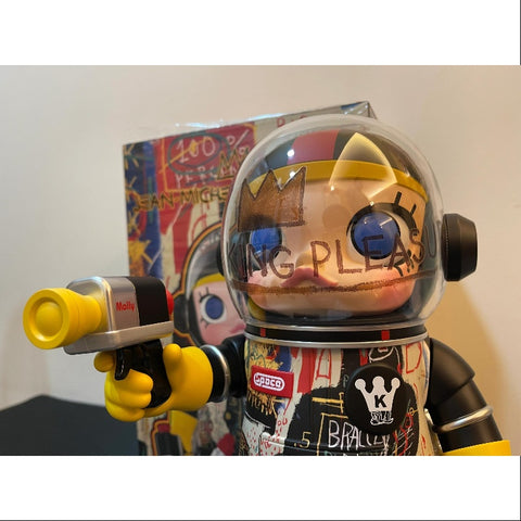 MEGA SPACE MOLLY 400% Jean Michel Basquiat 2023 LIMITED MEGA SPACE MOLLY 400% Jean Michel Basquiat 2023 LIMITED