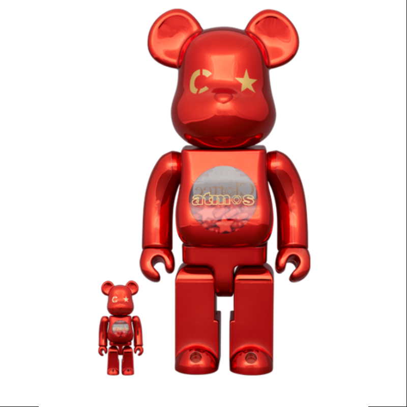Bearbrick x Atmos x Clottee 400% & 100% Be@rbrick 2023 Bearbrick x Atmos x Clottee 400% & 100% Be@rbrick 2023
