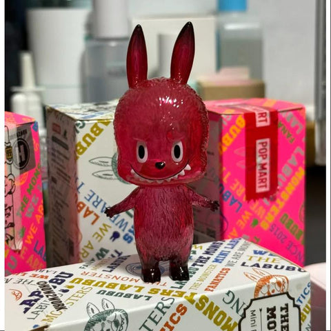 Labubu The Monsters The Little Monsters Series 1 Clear Red Labubu The Monsters The Little Monsters Series 1 Clear Red
