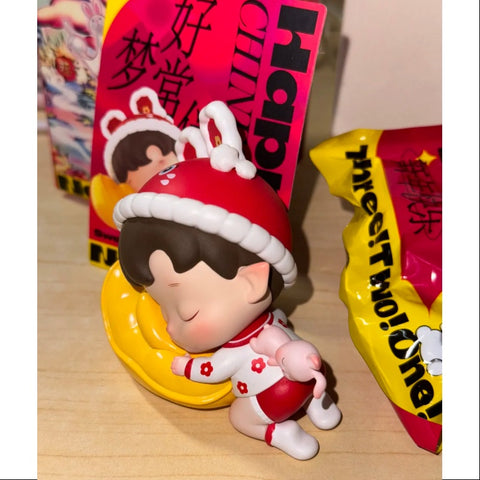 Pop Mart Three! Two! One! Chinese New Year Series Whole Set Opened Pop Mart Three! Two! One! Chinese New Year Series Whole Set Opened