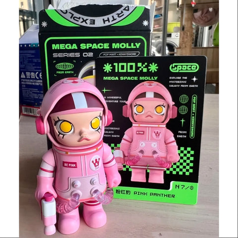 SPACE MOLLY MEGA 100% Series 2 PINK PANTHER SPACE MOLLY MEGA 100% Series 2 PINK PANTHER