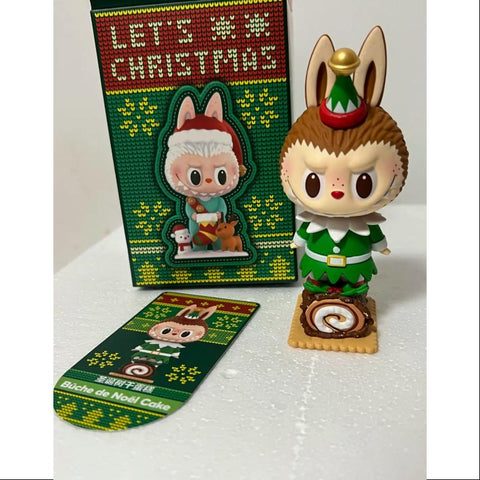 Labubu The Monsters Let's Christmas Series Bûche de Noël Cake Labubu The Monsters Let's Christmas Series Bûche de Noël Cake