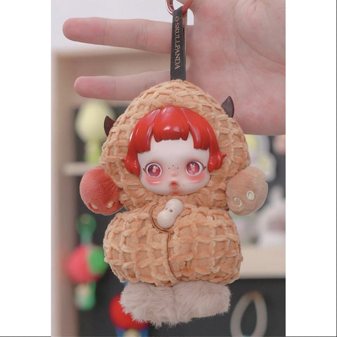 Skullpanda You Found Me Series Plush Doll Pendant Pranky Peanut Skullpanda You Found Me Series Plush Doll Pendant Pranky Peanut