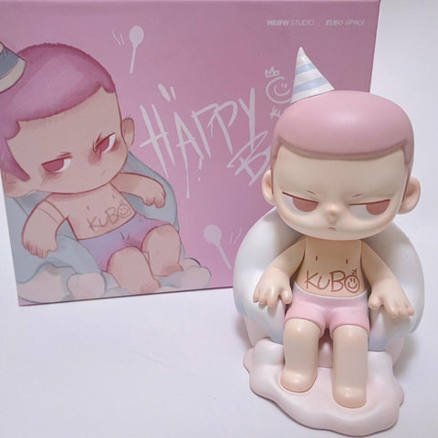 KUBO Birthday Cake 2 Years Old Figurine Art Toy 2023 Limited KUBO Birthday Cake 2 Years Old Figurine Art Toy 2023 Limited