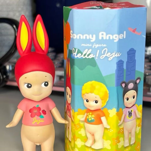 Sonny Angel Hello Jeju Series Camellia Rabbit Sonny Angel Hello Jeju Series Camellia Rabbit
