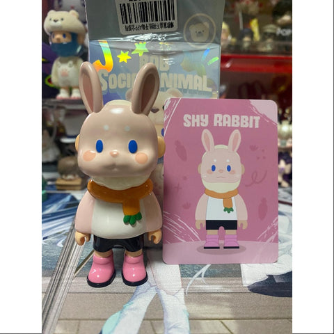 FARMER BOB Social Animal Series Shy Rabbit FARMER BOB Social Animal Series Shy Rabbit