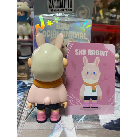 FARMER BOB Social Animal Series Shy Rabbit FARMER BOB Social Animal Series Shy Rabbit