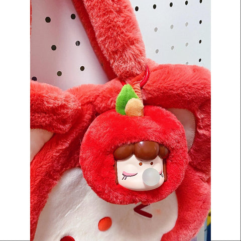 Nanci Fruit Mood Plush Pendant Series Apple Nanci Fruit Mood Plush Pendant Series Apple