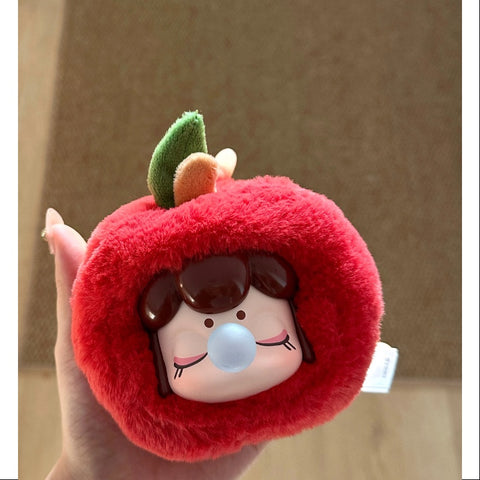 Nanci Fruit Mood Plush Pendant Series Apple Nanci Fruit Mood Plush Pendant Series Apple