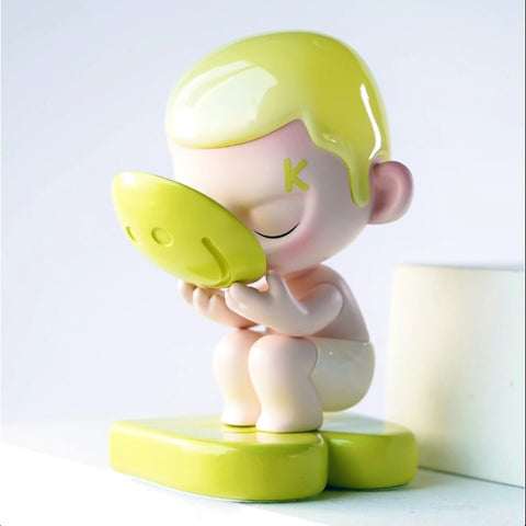 KUBO Emotional Paintball Art Toy Figure 2023 Limited Green KUBO Emotional Paintball Art Toy Figure 2023 Limited Green