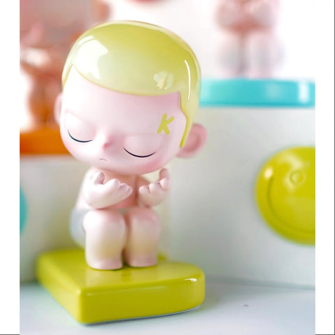 KUBO Emotional Paintball Art Toy Figure 2023 Limited Green KUBO Emotional Paintball Art Toy Figure 2023 Limited Green